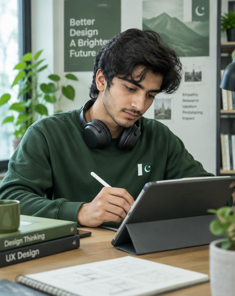 Hamza, example AI Creator profile